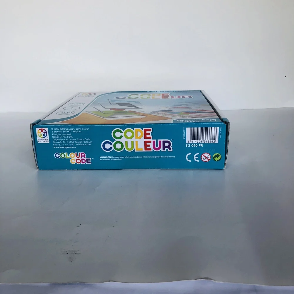 New in Box-Smart Games Code Couleur(Color Code)-Multilingual - Picture 10 of 16